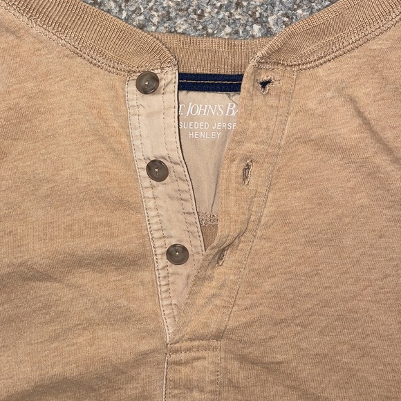 St. John’s Bay Sueded Jersey Henley - Picture 2 of 3